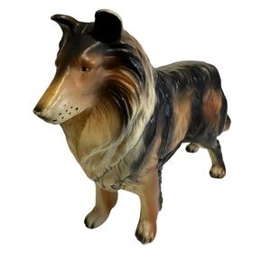 Vintage Collie Figurine